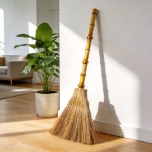 Natural Bamboo Handle Broom